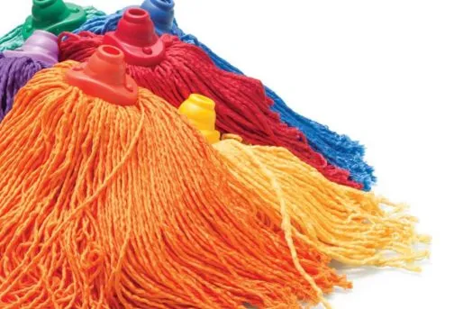 Trapeadores de Microfibra 250 G de Microfibra de Poliéster | Verde | El Castor | 8002G