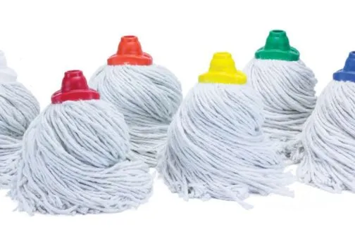 Trapeador Twister con Pabilo de Algodón | Pabilo 400g · Rojo | El Castor | 8250SR