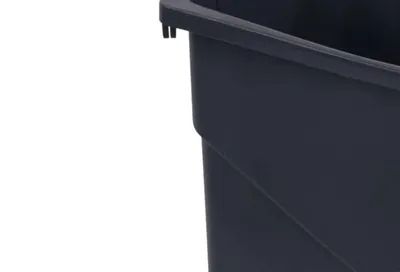 Bote de Basura Rectangular Trimline™ | Negro | El Castor | CTL-023.