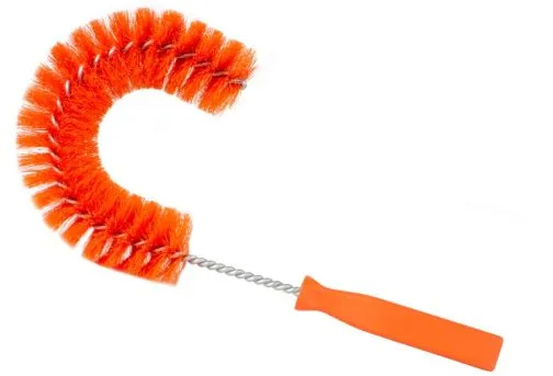 Escobillón Curvo para Tuberías | Naranja | El Castor | 41100EC24