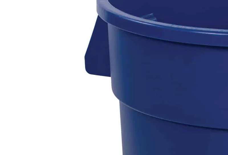 Bronco™ Contenedor Cilíndrico | Galones 32 Gal. · Azul | El Castor | BC-032-B