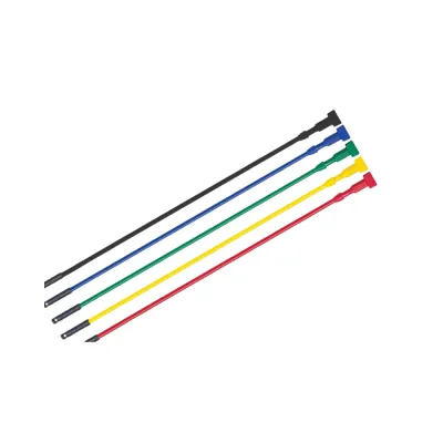 Bastón Fibra de Vidrio con Portamechudo Rojo | El Castor | 8803R | 1.50 m
