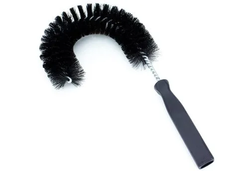 Escobillón Curvo para Tuberías | Negro | El Castor | 41100EC03
