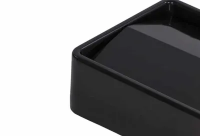Tapa de Bote de Basura Rectangular Trimline™ | Negro | El Castor | TTL-023.